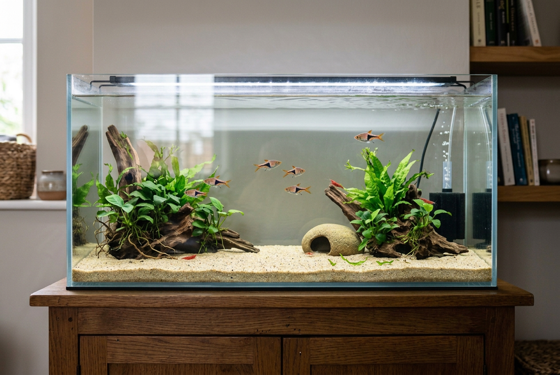 My Go-To Beginner Aquarium Setup: A Simple 20-Gallon Long