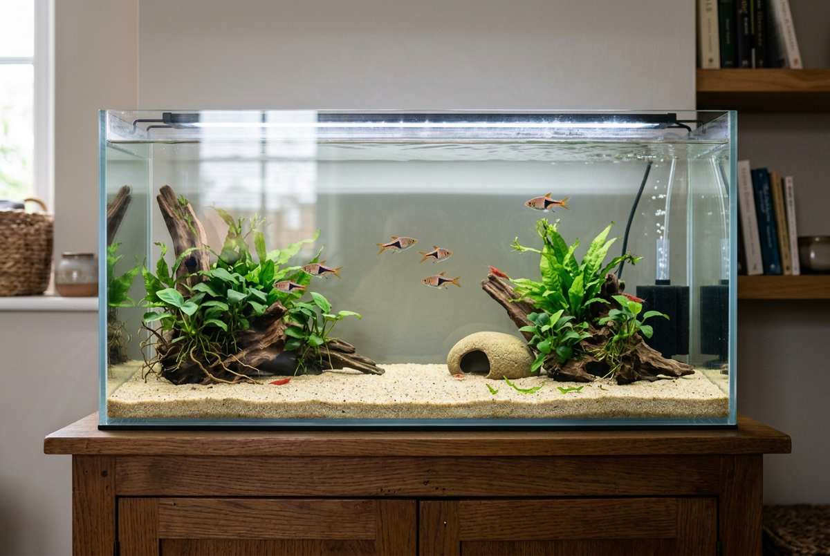 My Go-To Beginner Aquarium Setup: A Simple 20-Gallon Long